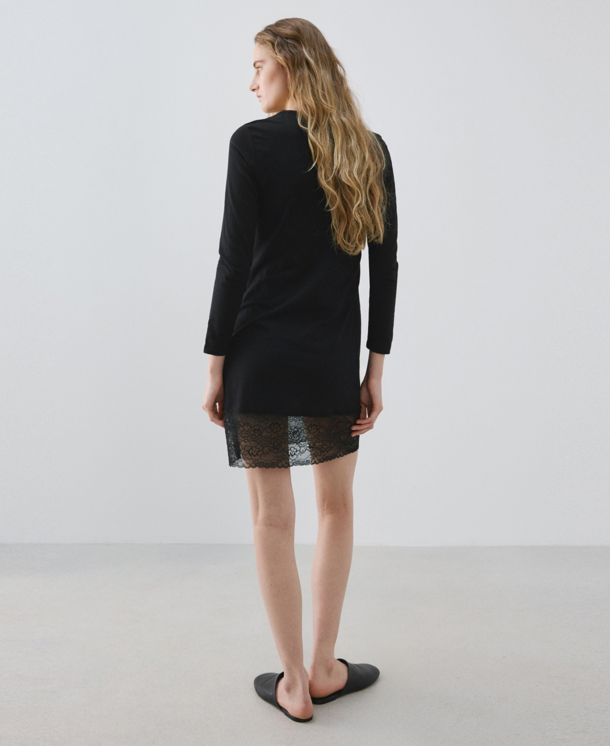 Mango Women's Embroidered Detail Nightgown