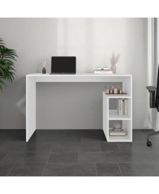 Star Office Desk with Storage and Minimalist Design