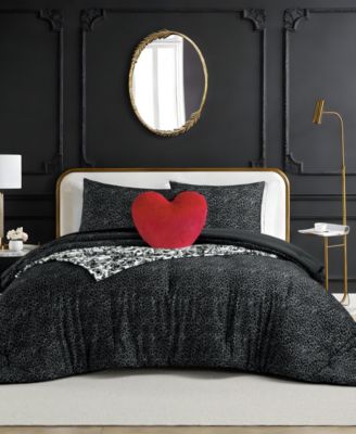 Leopard Forever Microfiber 4-Piece Comforter Set, Twin/Twin XL