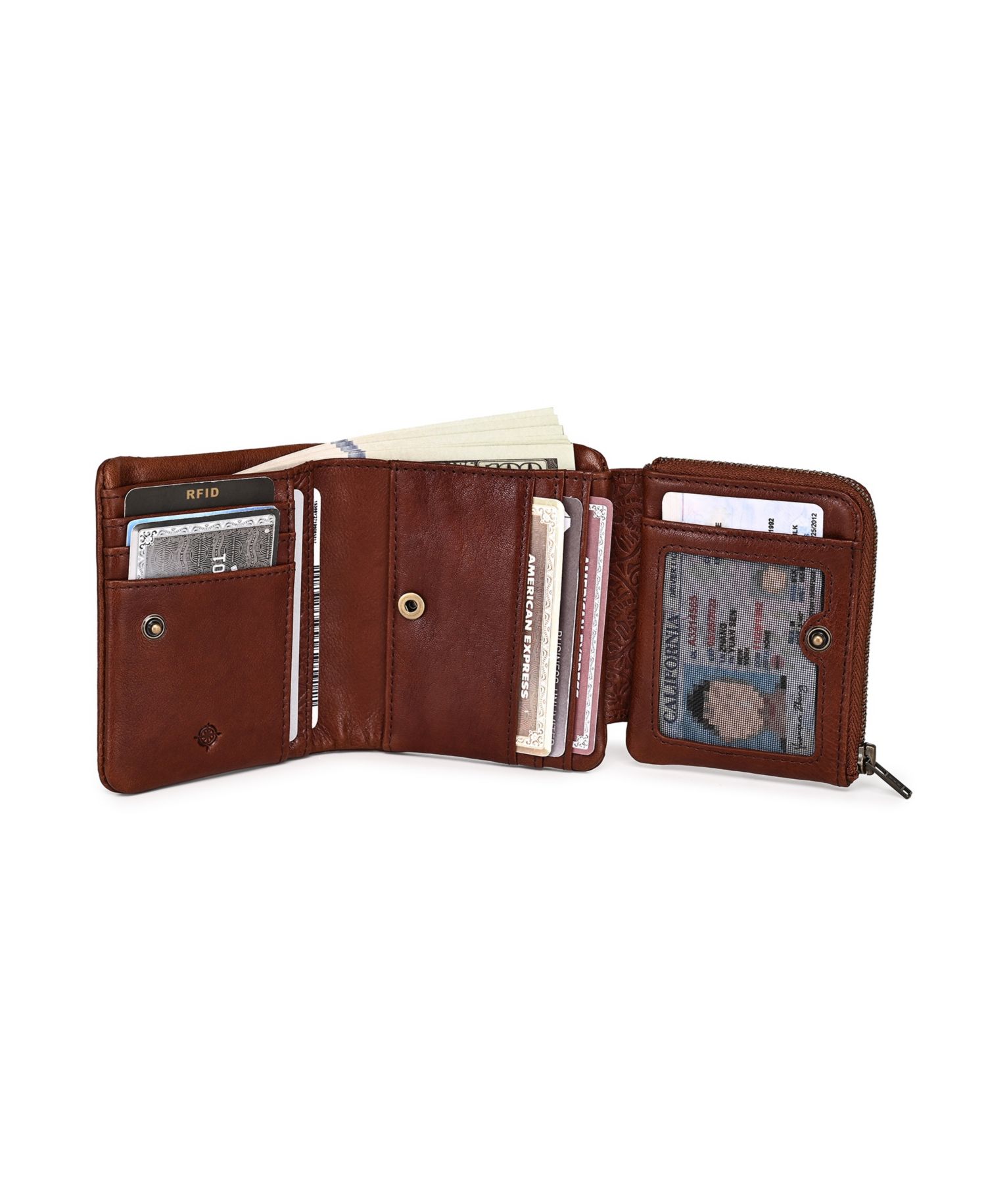 Clover Trifold Wallet