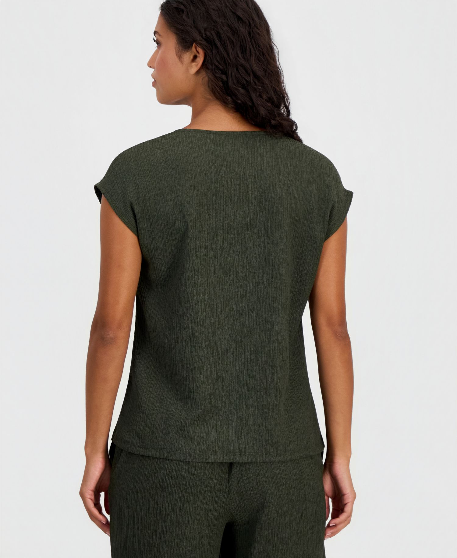 Petite Keyhole Neck Top