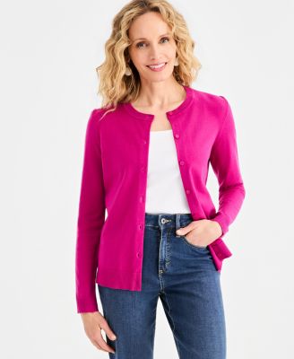 Women's Button-Down Long-Sleeve Cardigan
