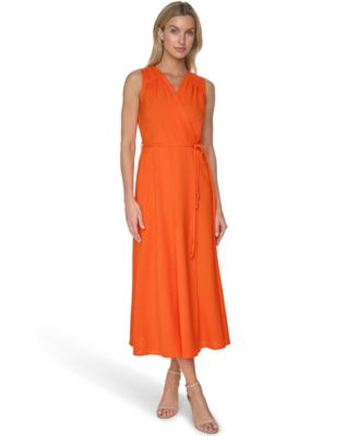 Women’s V-Neck Midi Dress