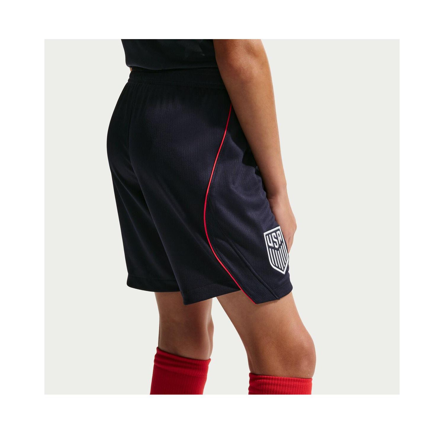 Big Boys and Girls Navy USMNT 2026 Away Stadium Replica Shorts