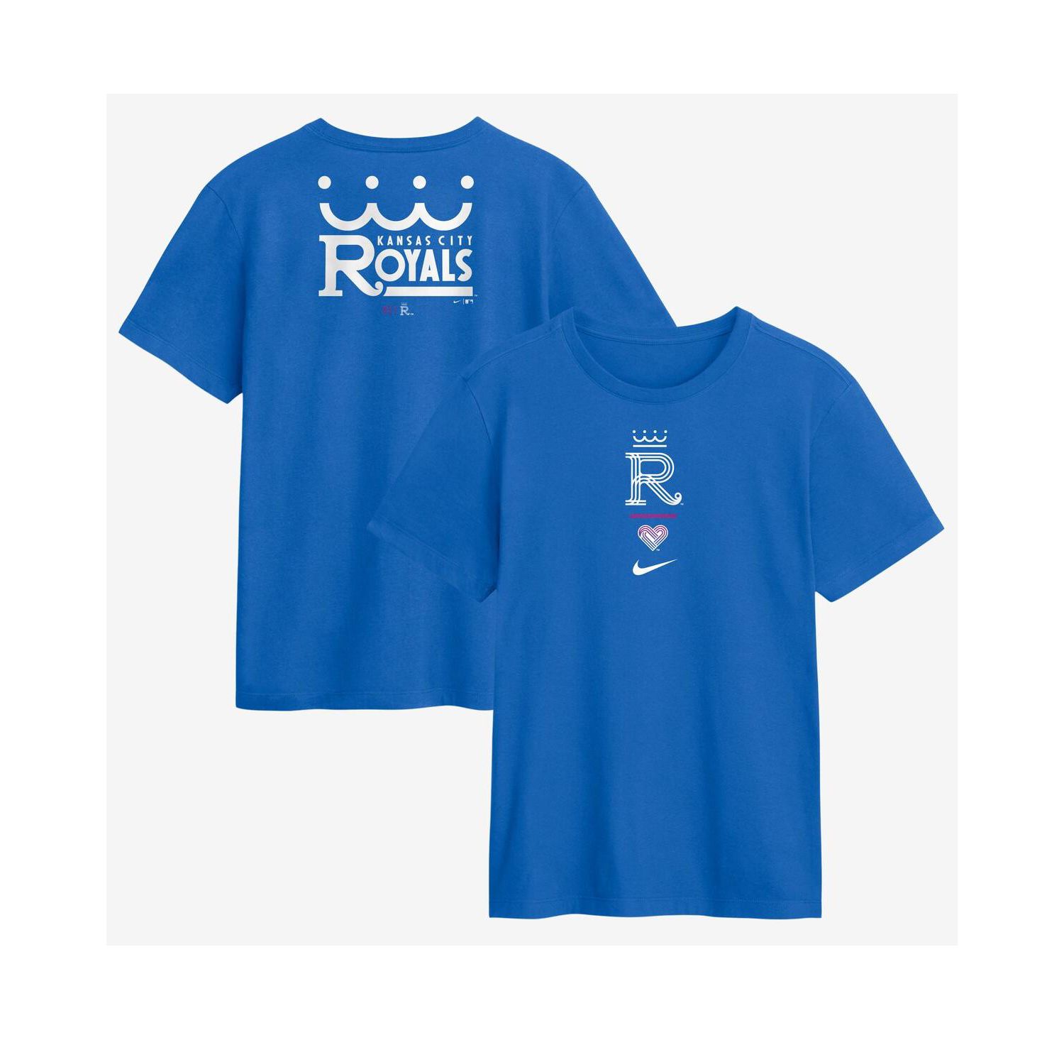 Men's Blue Kansas City Royals 2026 City Connect 2-Hit T-Shirt