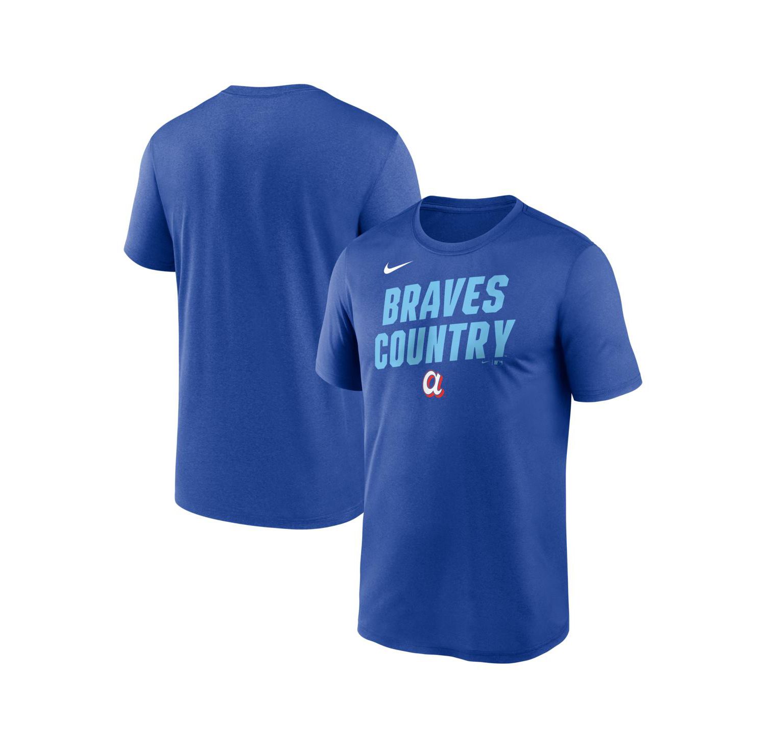 Men's Royal Atlanta Braves 2026 City Connect Team Phrase Script Dri-FIT T-Shirt