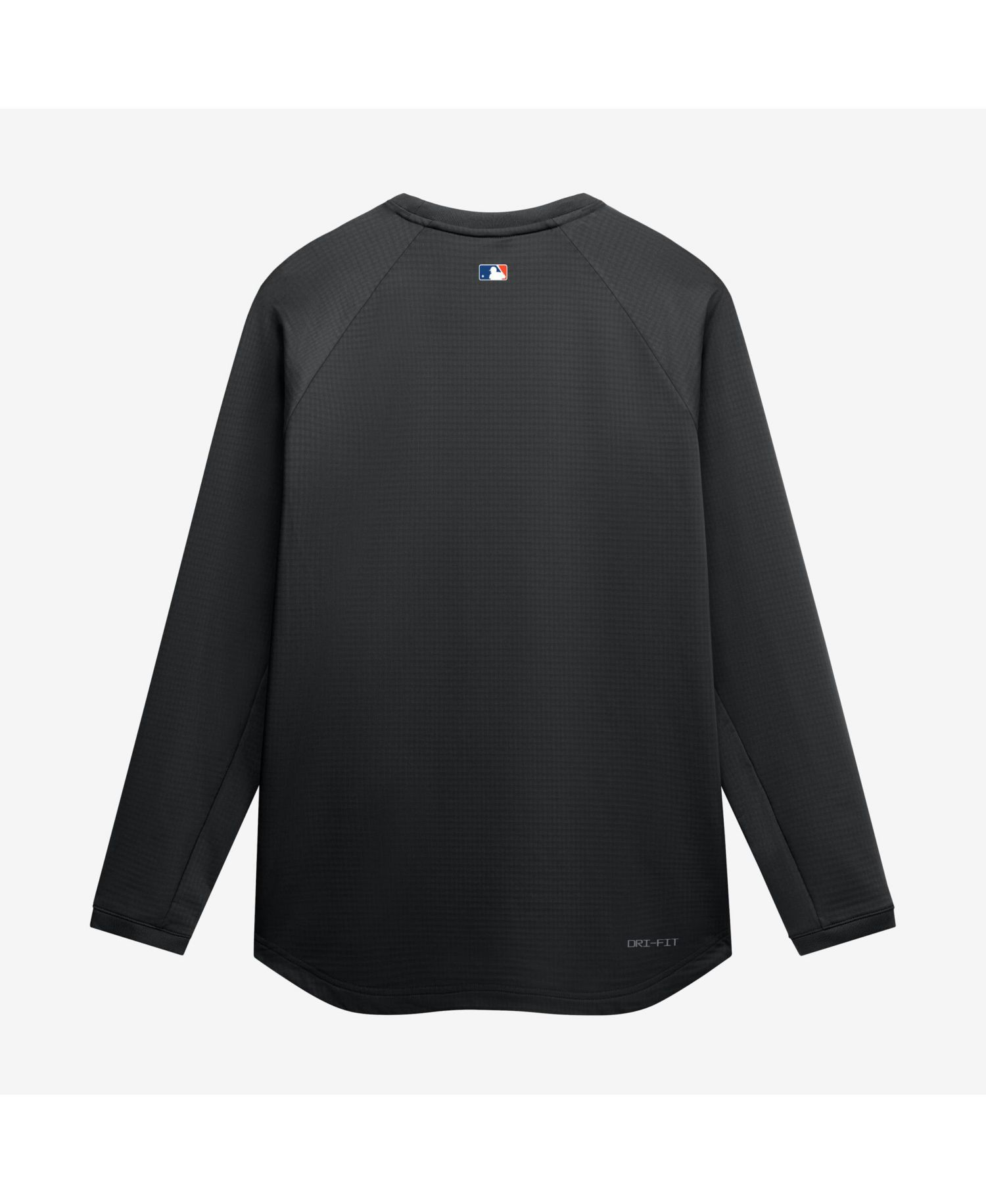 Men's Black New York Mets Authentic Collection Raglan Dri-FIT Sweatshirt