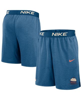Men's Blue Milwaukee Brewers 2026 City Connect Authentic Collection Dri-FIT Knit Shorts