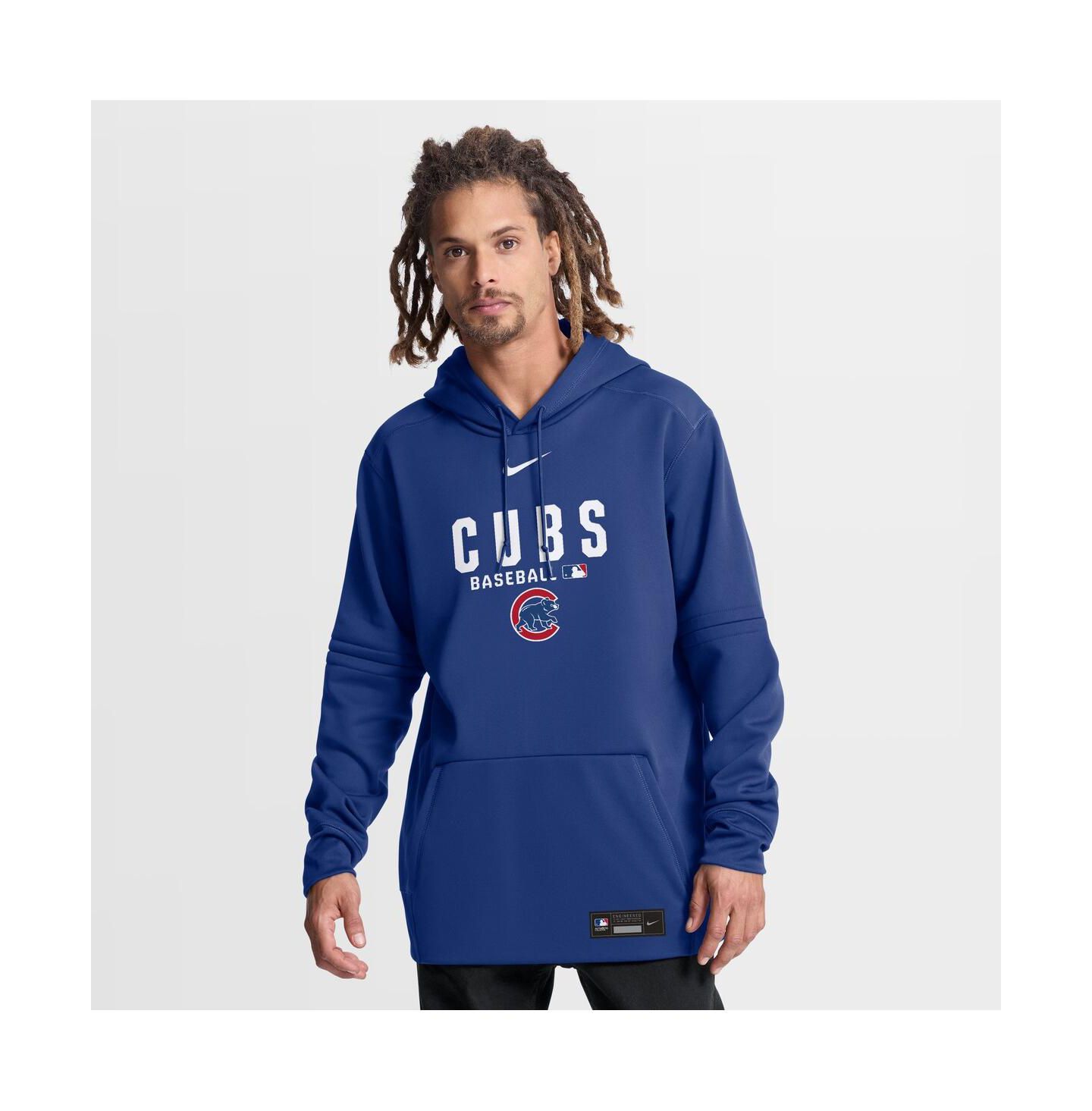 Мужское худи Nike Chicago Cubs Authentic Collection Therma-FIT, Royal — фото 1