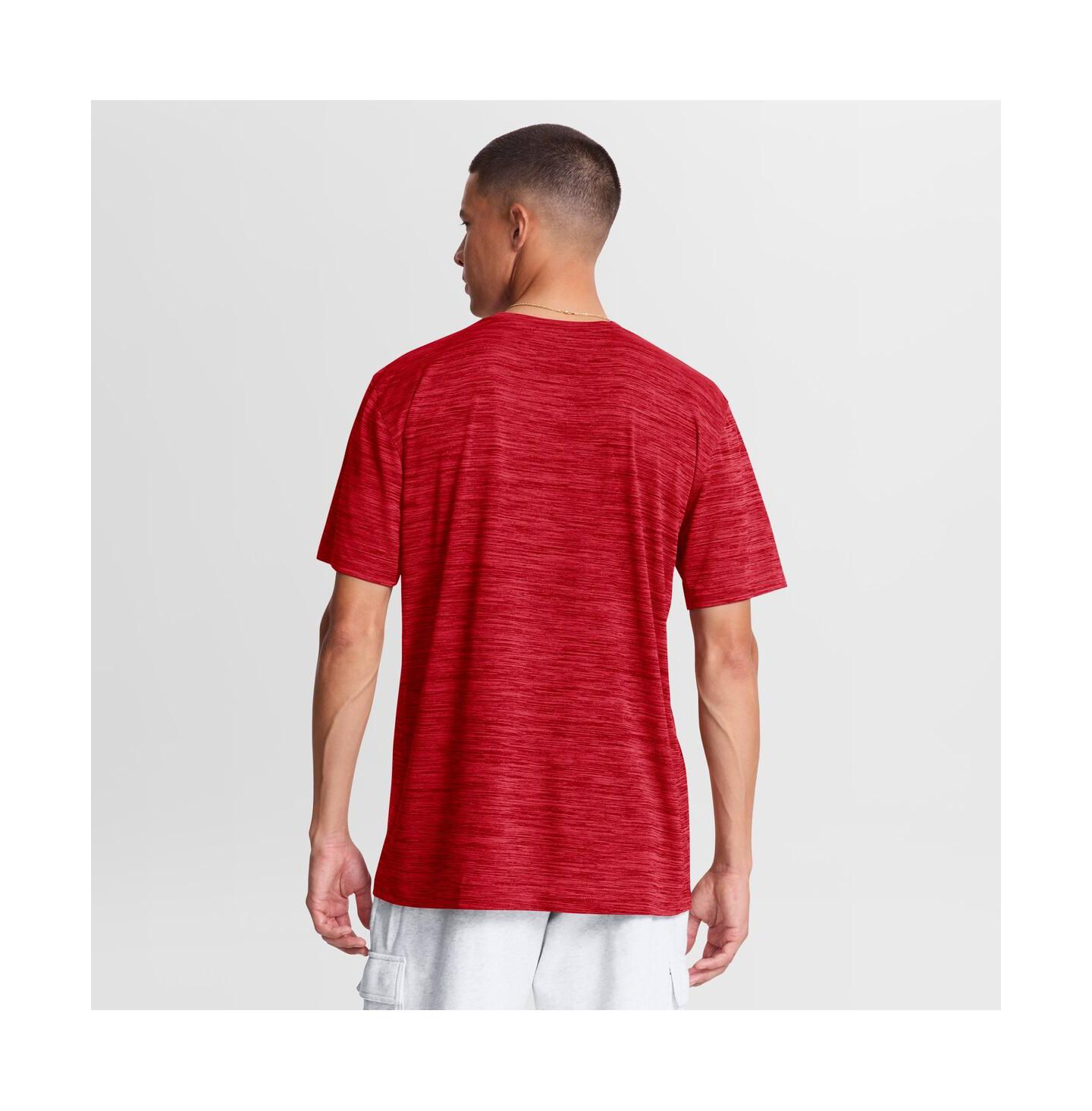 Мужская футболка Nike Red Cleveland Guardians Authentic Collection Velocity Dri-FIT — фото 4