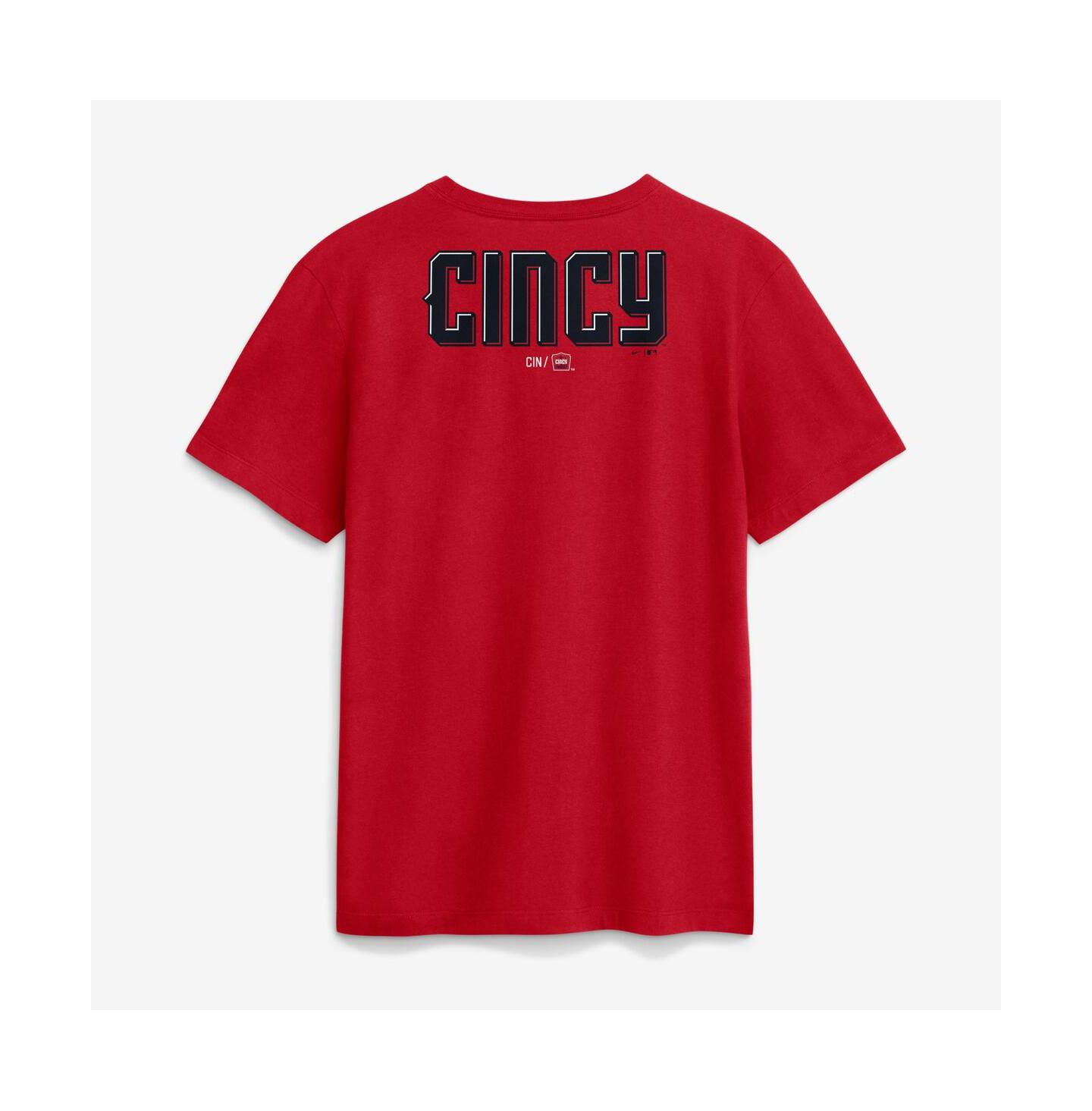 Мужская футболка Nike Red Cincinnati Reds 2026 City Connect 2-Hit — фото 3