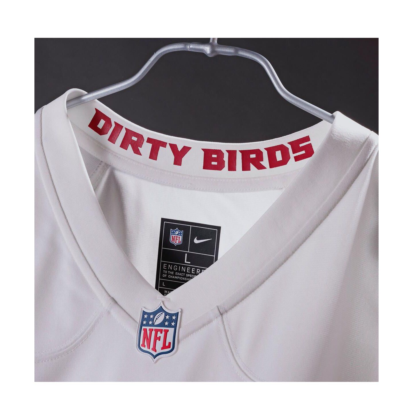 Мужской топ Nike Jalon Walker White Atlanta Falcons Game Jersey — фото 2