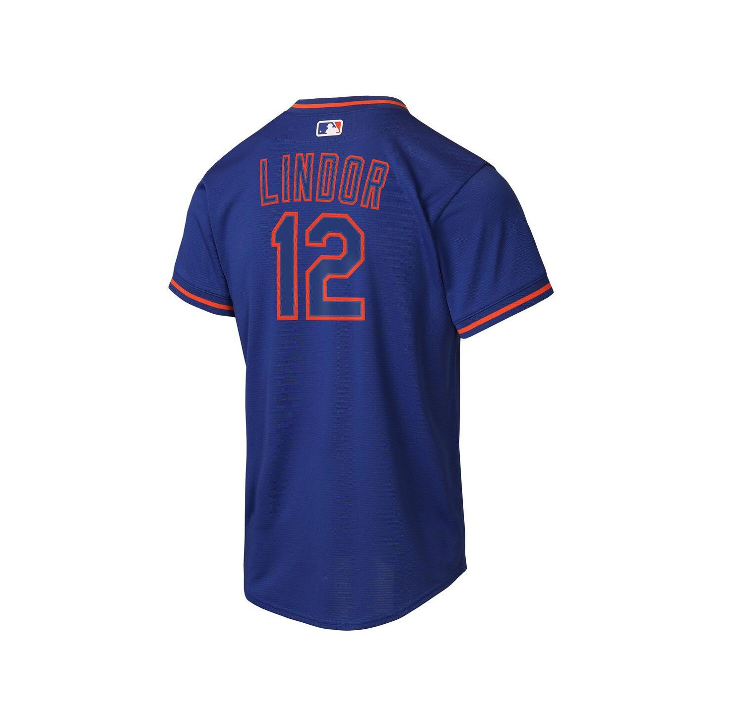 Big Boys and Girls Francisco Lindor Royal New York Mets Alternate Replica Jersey