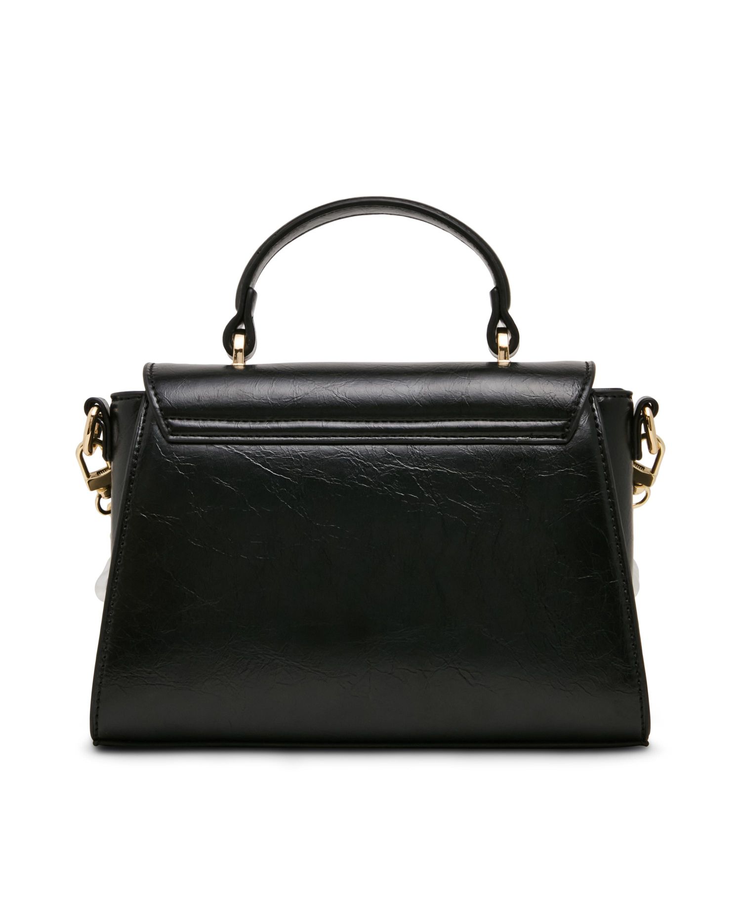 Shell Small Magnetic Snap Satchel Handbag