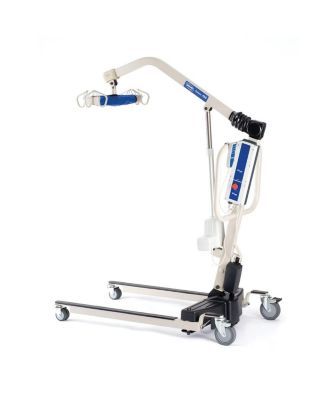 Invacare Reliant 600 Bariatric Battery-Powered Patient Lift, 600 lb Capacity, Manual Folding Base