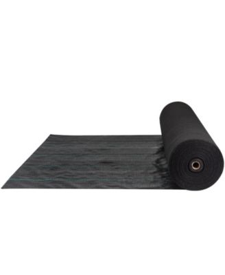 Weed Barrier Fabric, 5 x 250 ft, Premium Woven PP Material for Outdoor Garden