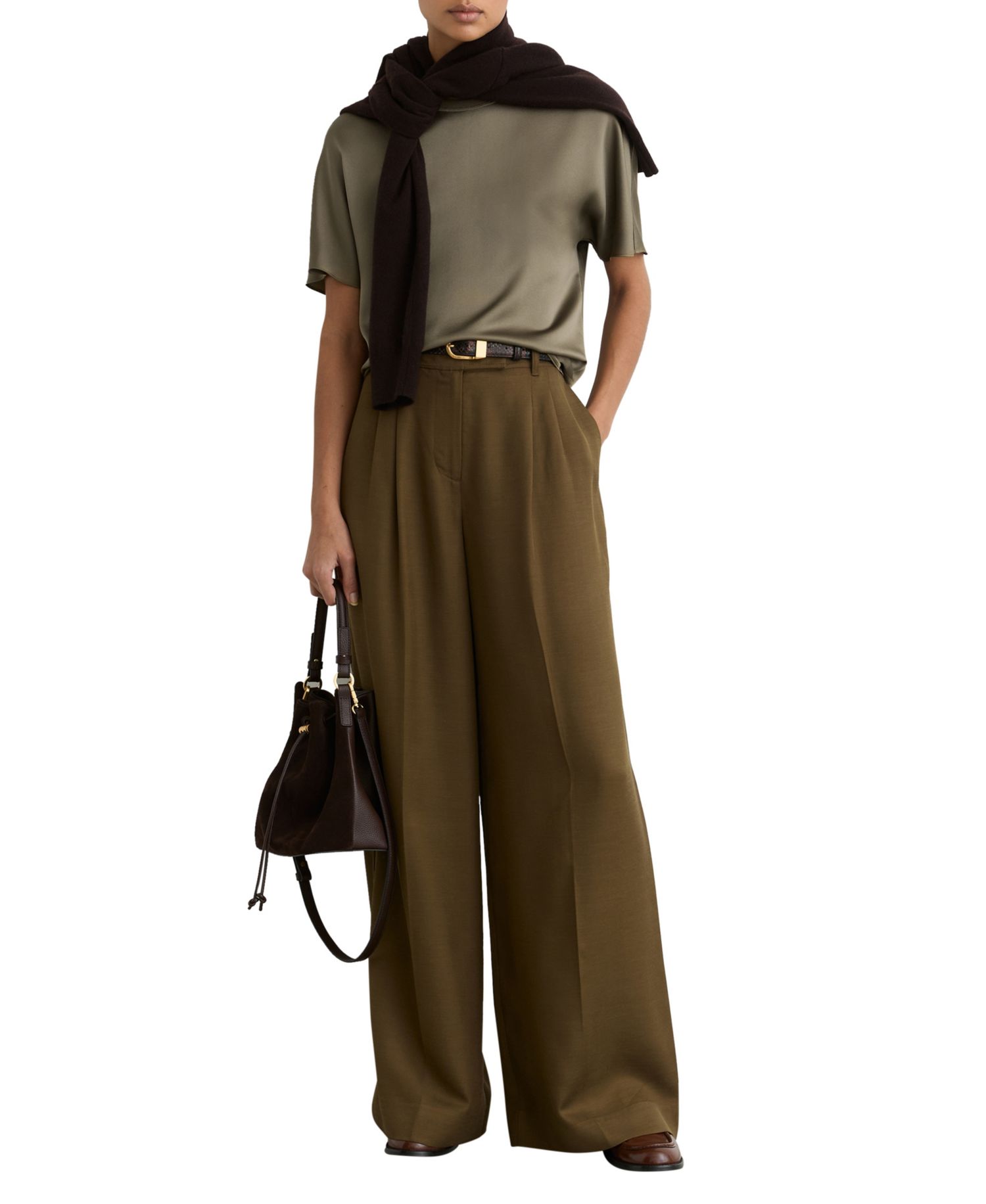 Women's Lena Silk Short-Sleeve Top