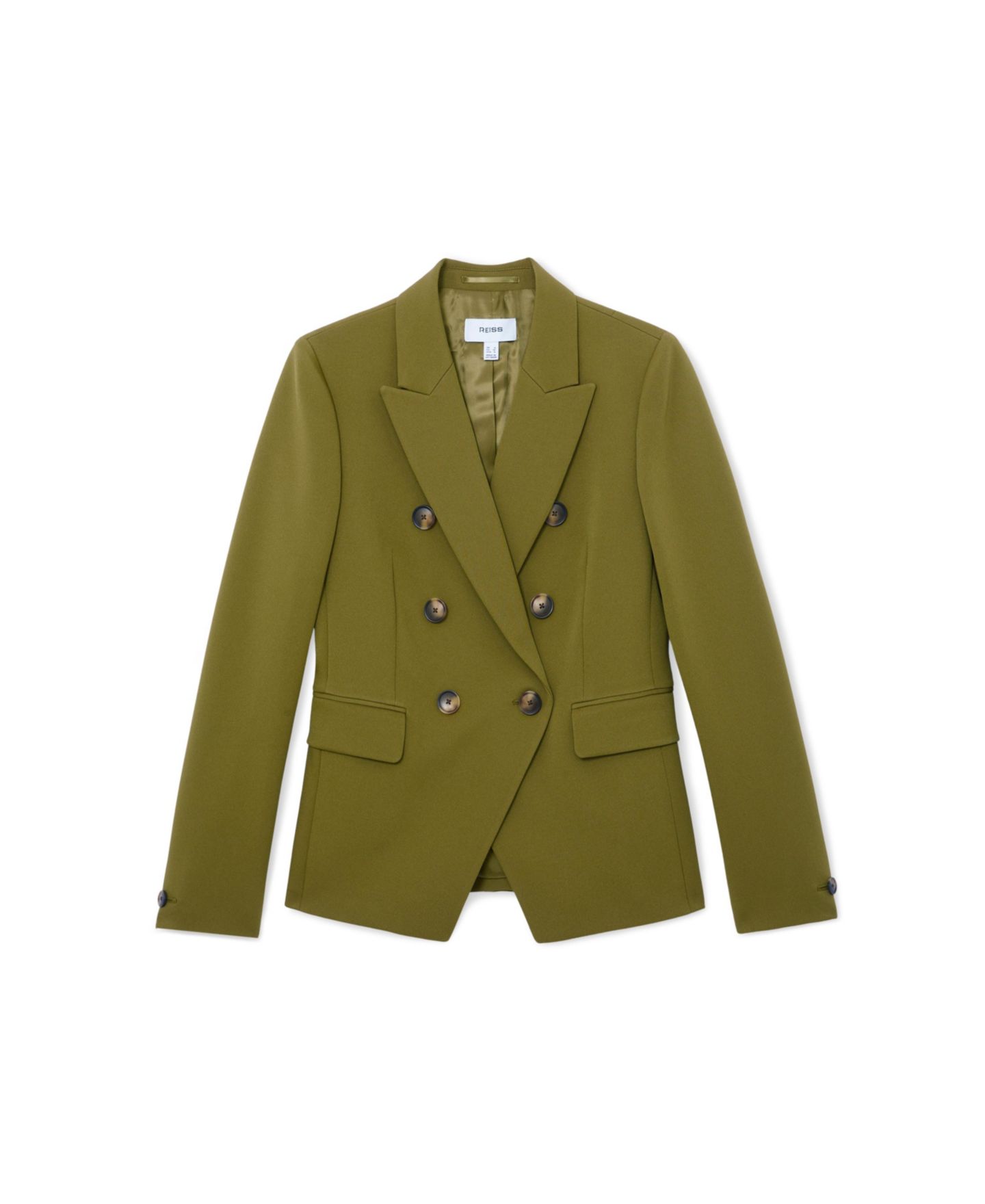 Женский пиджак REISS Priya Twill Double-Breasted Blazer — фото 4