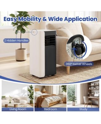 10000 BTU Portable Air Conditioner 3-in-1 with 24H Timer