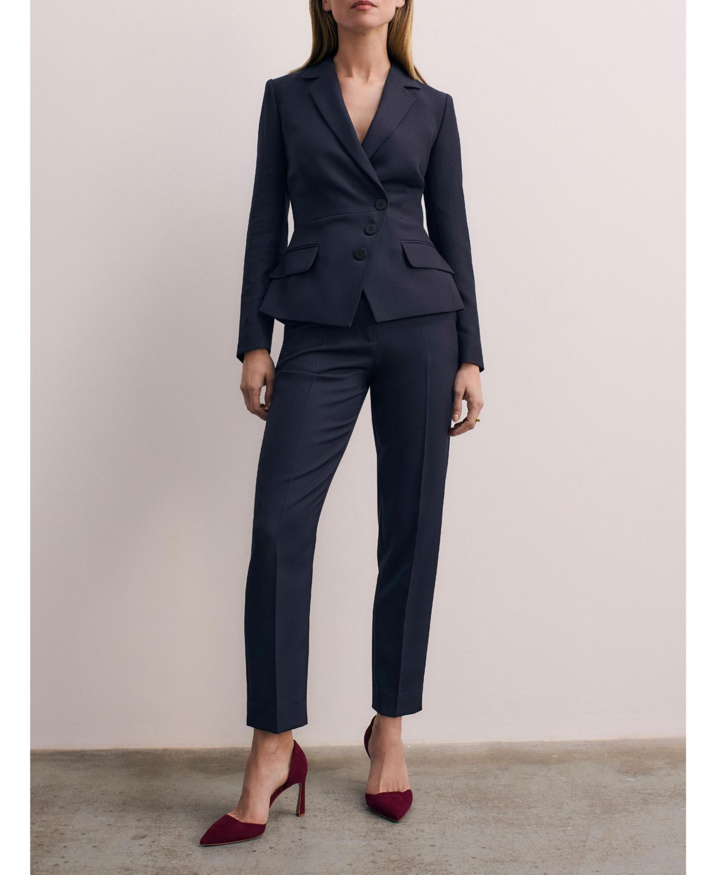 Женский пиджак The Fold Belmont Wool Blazer — фото 8