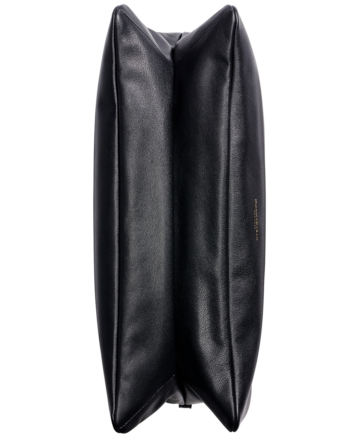 Donna Karan New York Velvet Leather Large Shoulder Bag