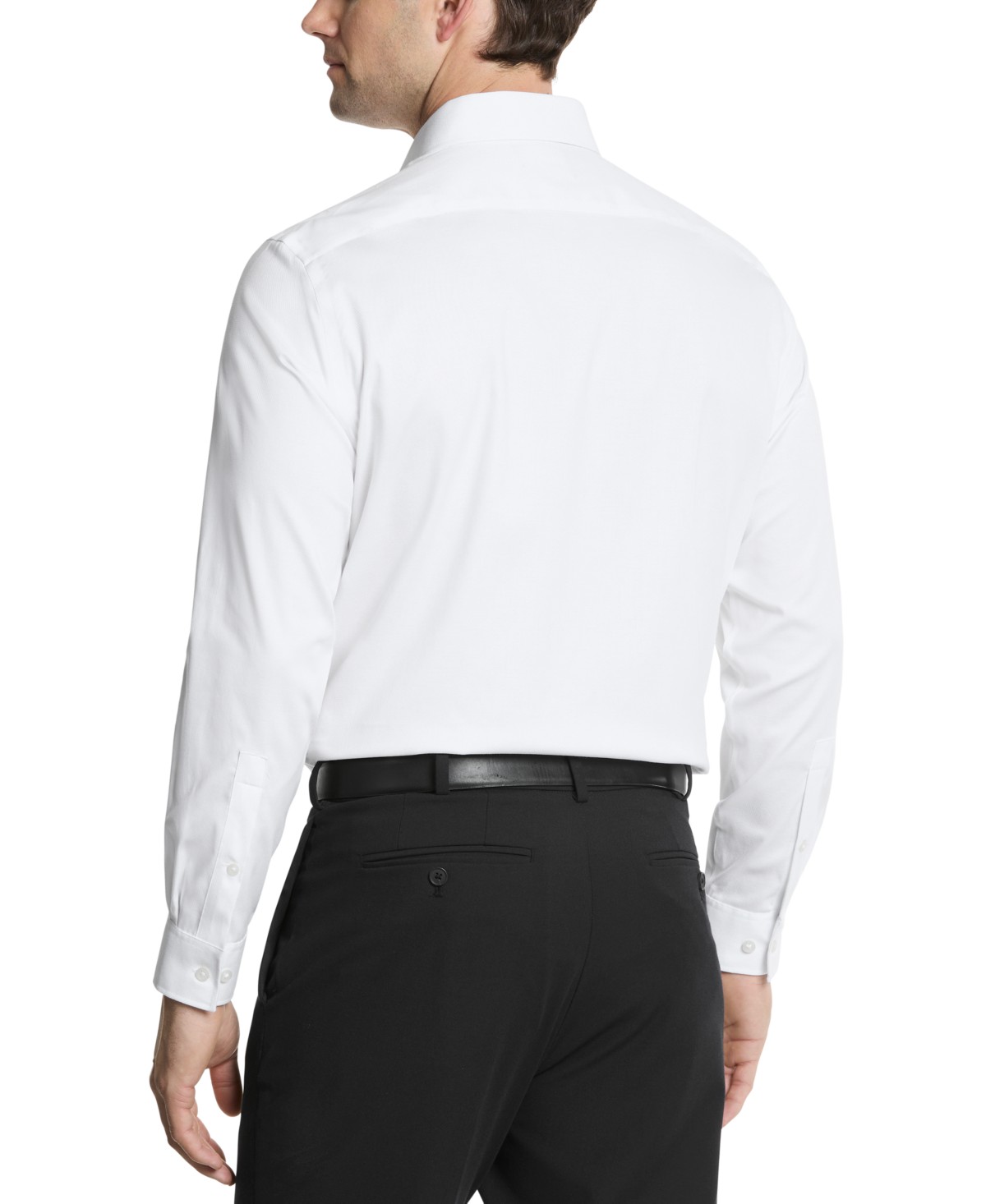 Мужские платья Michael Kors Men's Regular-Fit Ultra Wrinkle Free Stretch Dress Shirt — фото 3