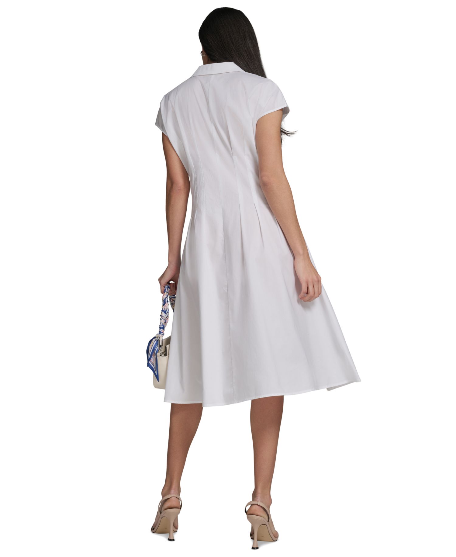 Women’s V-Neck Midi Dress