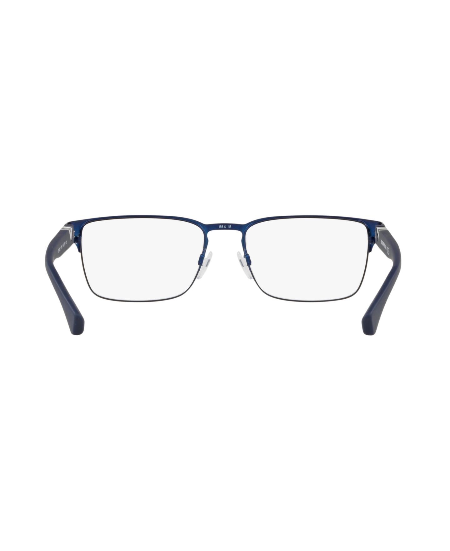 Мужские очки Emporio Armani Square Eyeglasses, EA1027, цвет: Матовый синий — фото 3