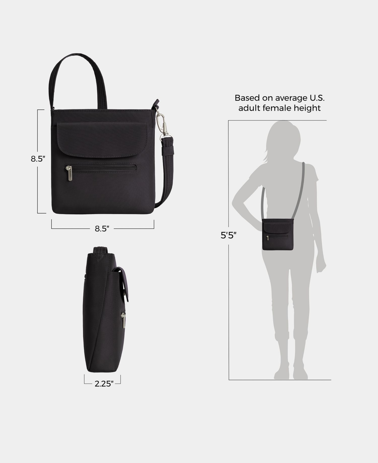 Anti-Theft Classic Mini Shoulder Bag