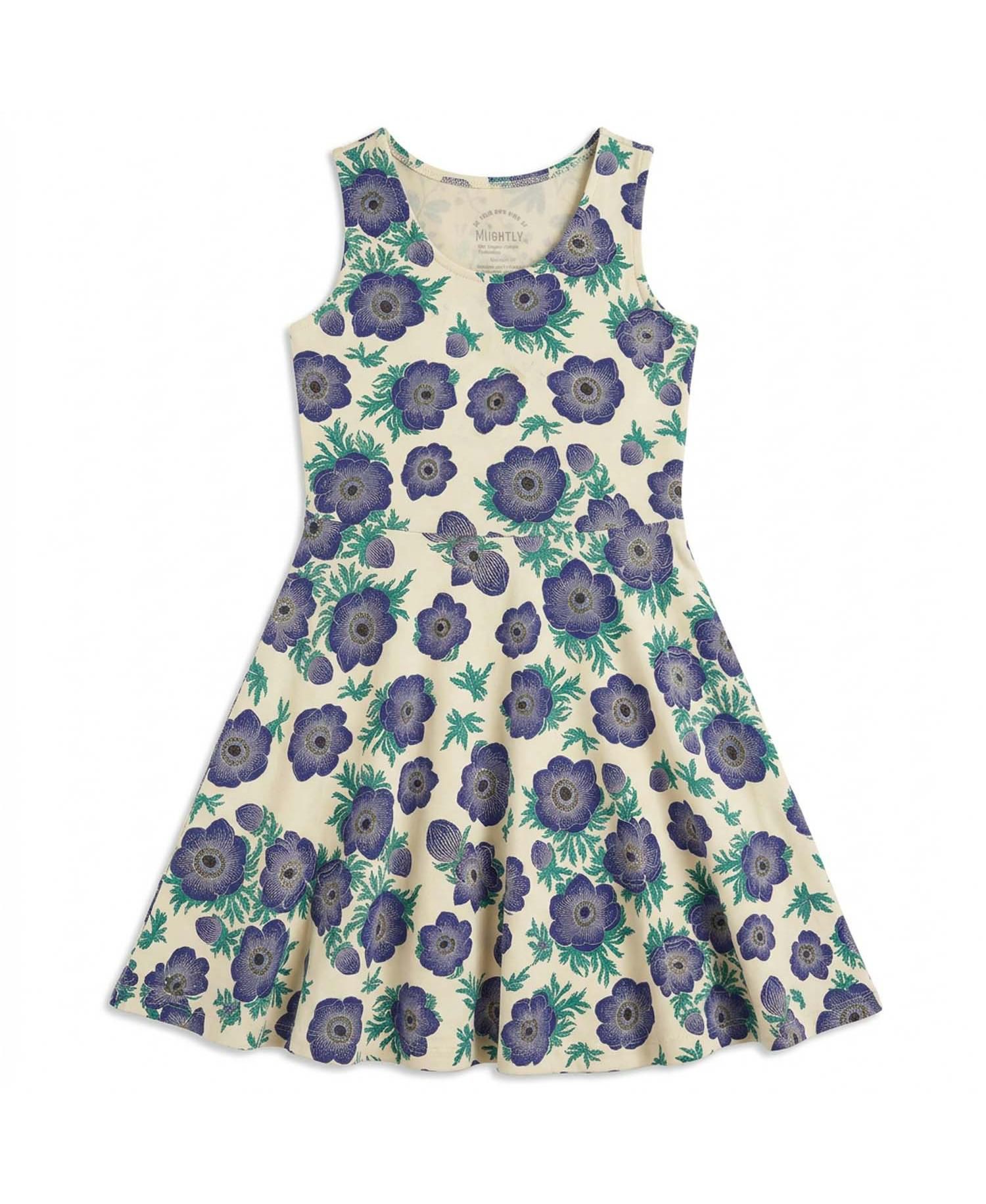 Girls Toddler Fair Trade Organic Cotton Print Sleeveless Twirl Dress