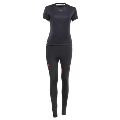 Women's Pre-Owned Jersey Active Wear T-Shirt And Leggings Set