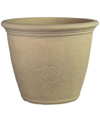 Weather-Resistant Double-Walled Anjelica Outdoor Flower Pot Planter - 20"