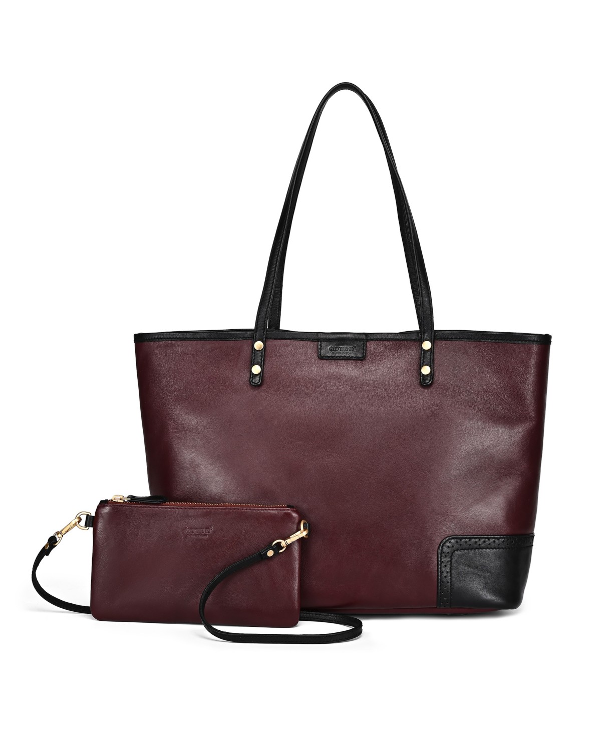 Женские сумки OLD TREND Camellia Large Reversible Leather Tote Handbag — фото 1