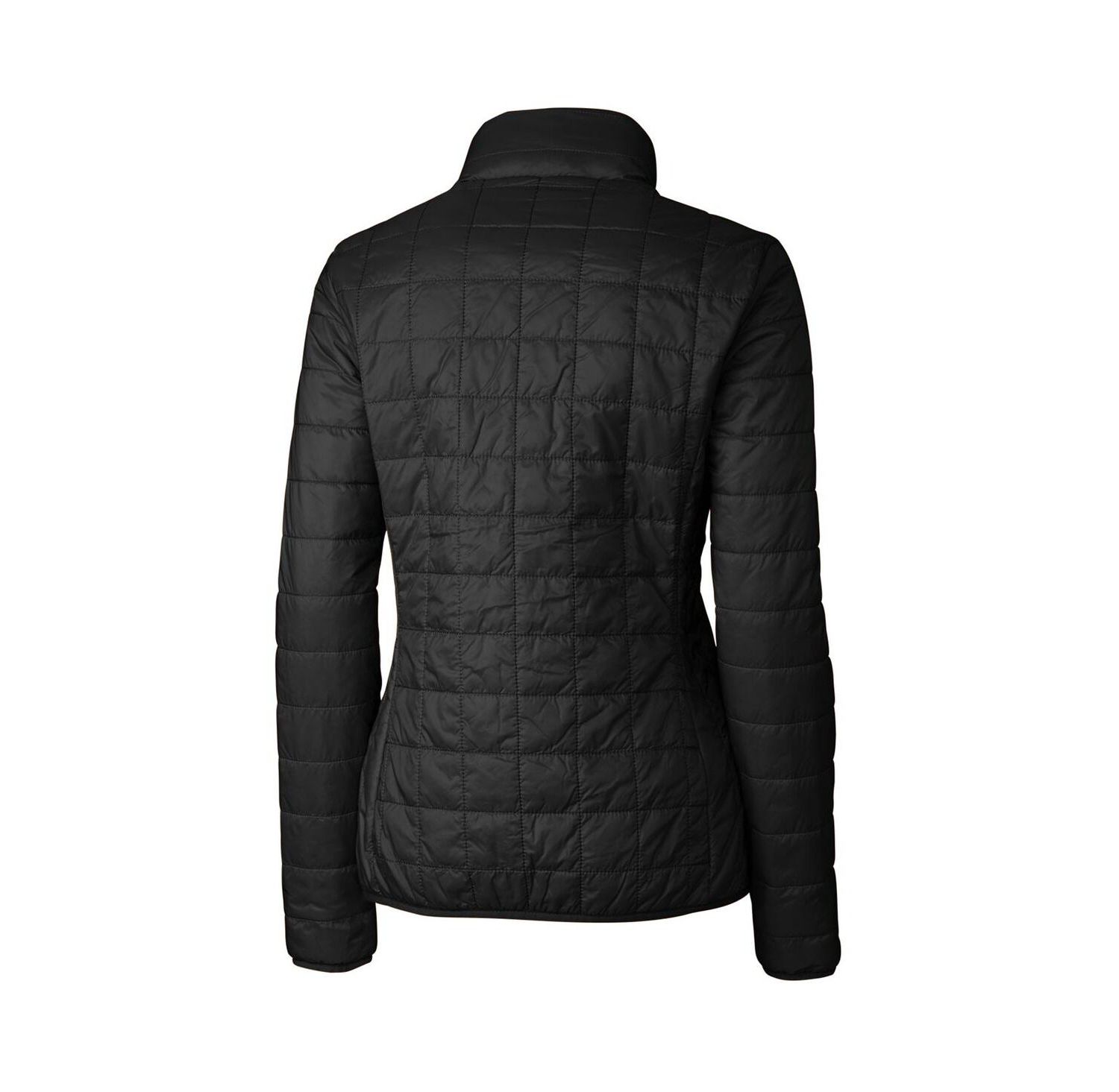 Women's Black San Francisco Giants Rainier PrimaLoft Eco Full-Zip Puffer Jacket