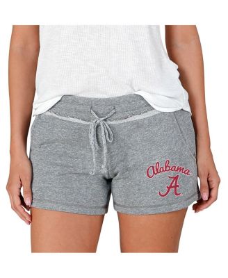 Women's Gray Alabama Crimson Tide Mainstream Terry Shorts