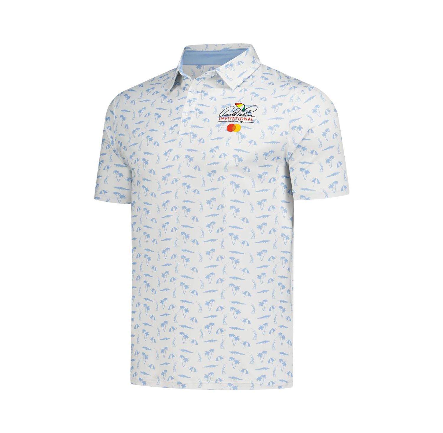 Men's Cream Arnold Palmer Invitational Polo Shirt