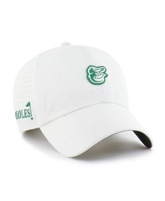 Men's White Baltimore Orioles Elevated Greens Clean Up Adjustable Hat