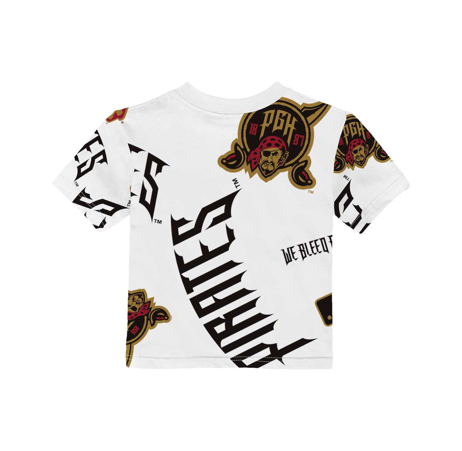 Baby Boys and Girls White Pittsburgh Pirates 2026 City Connect Game Day T-Shirt