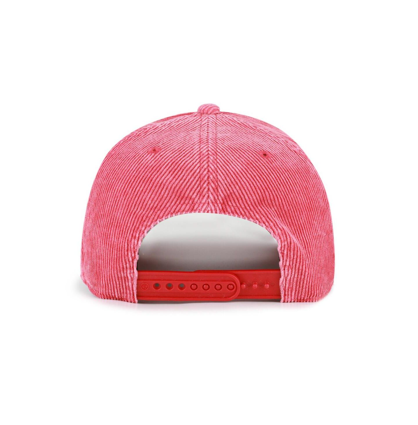 Мужская кепка '47 Brand Cardinal Arkansas Razorbacks Reclaim Snow Wash Corduroy Hitch Adjustable Hat — фото 2