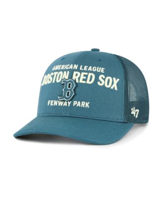Men's Teal Boston Red Sox Contemporary Hitch Adjustable Trucker Hat