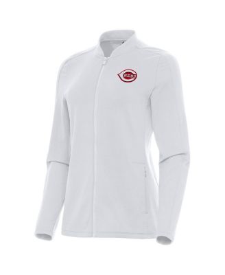 Women's White Cincinnati Reds Continual Full-Zip Jacket