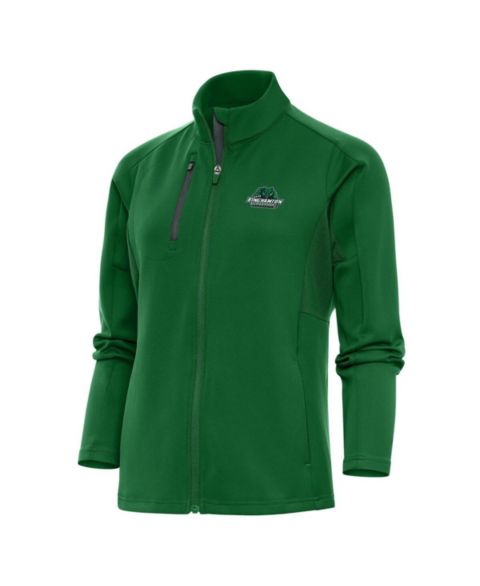 Женские куртки Antigua Women's Green Binghamton Bearcats Generation Digital Thermal Full-Zip Jacket