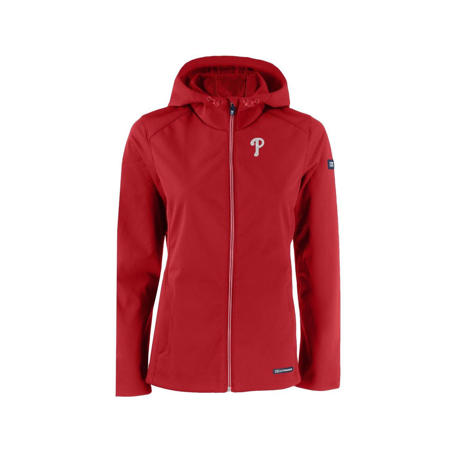 Women's Red Philadelphia Phillies Evoke Eco Softshell Full-Zip Jacket