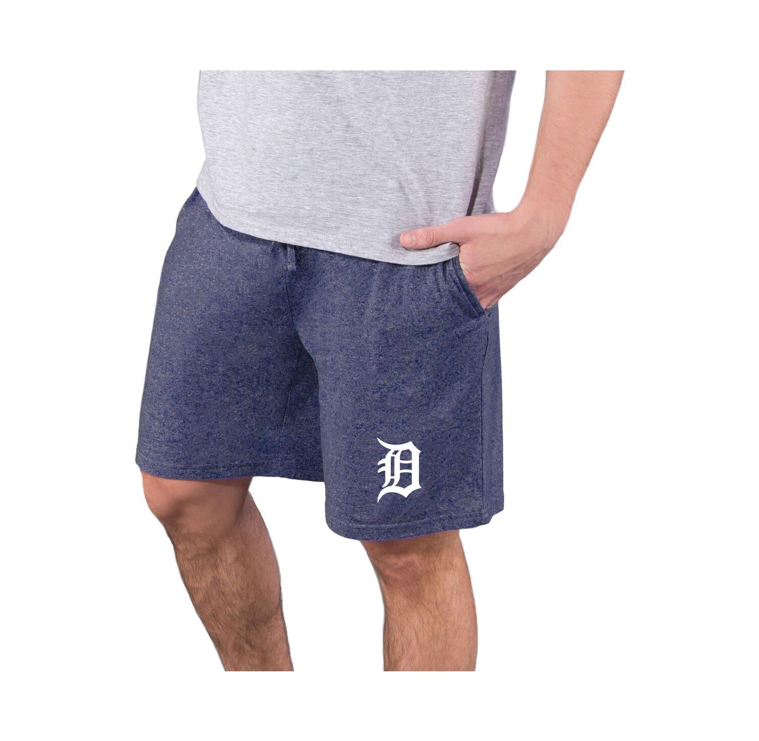 Men's Navy Detroit Tigers Quest Knit Jam Shorts