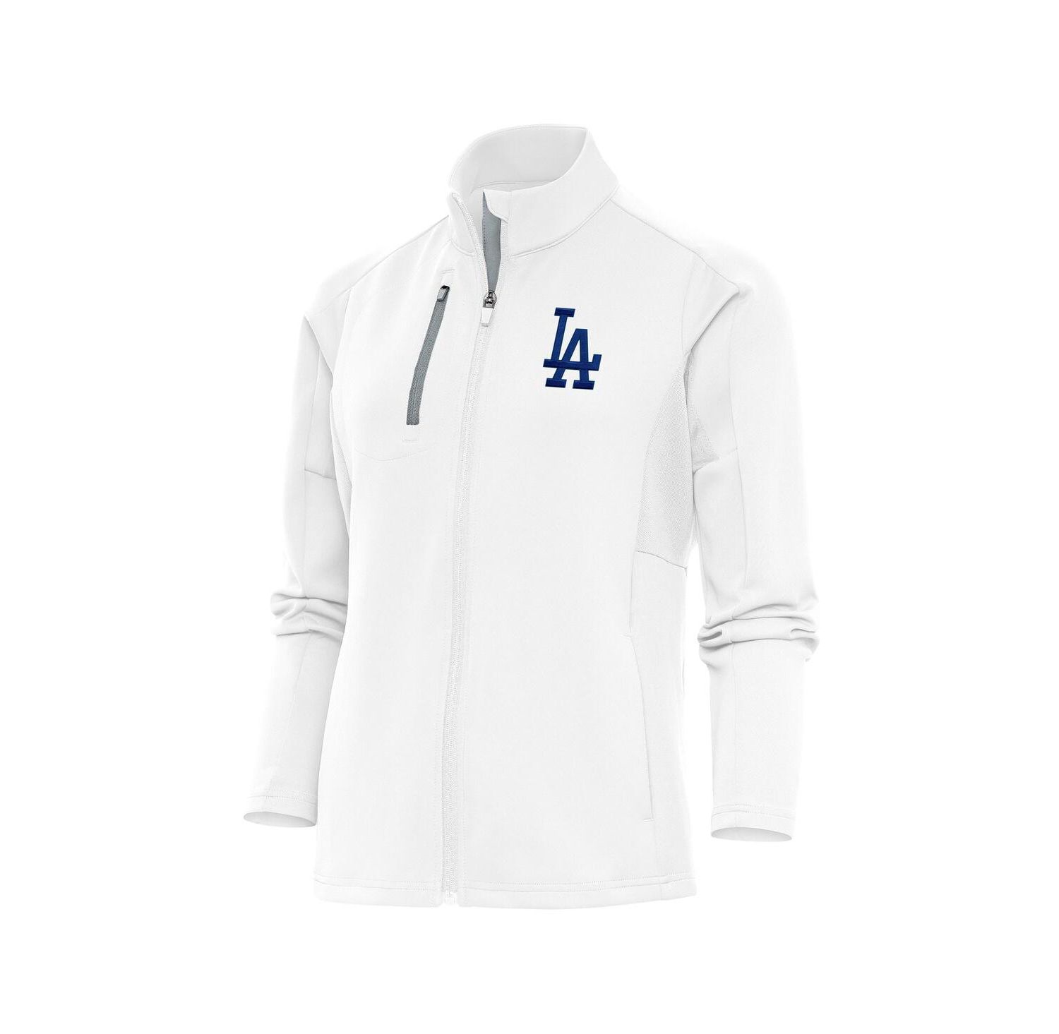 Women's White Los Angeles Dodgers Logo Generation Full-Zip Jacket