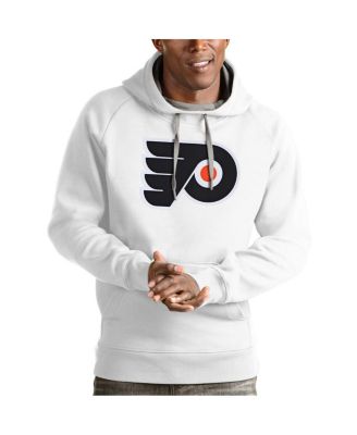 Men's White Philadelphia Flyers Logo Victory Pullover Hoodie