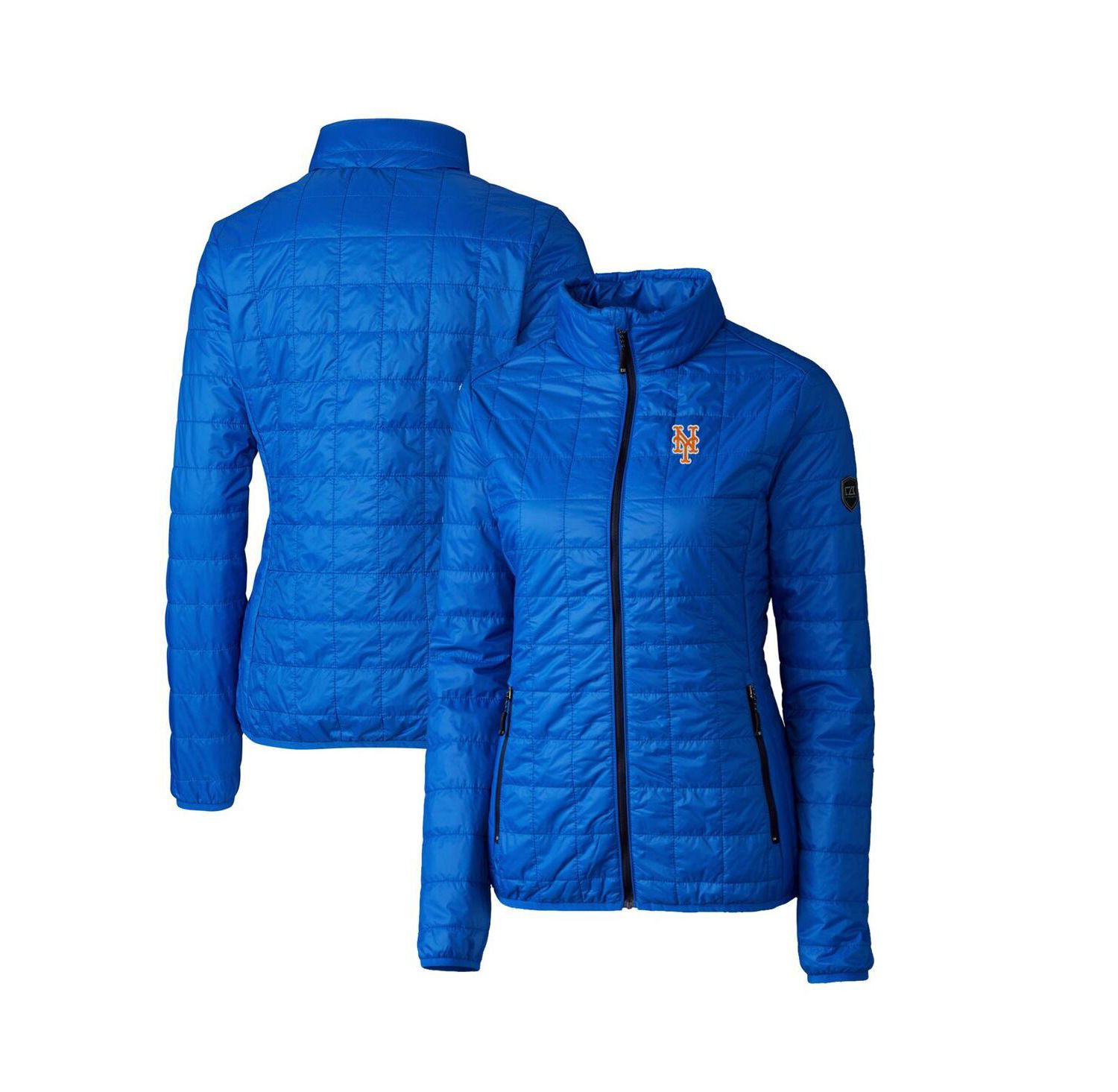 Women's Royal New York Mets Rainier PrimaLoft Eco Full-Zip Puffer Jacket