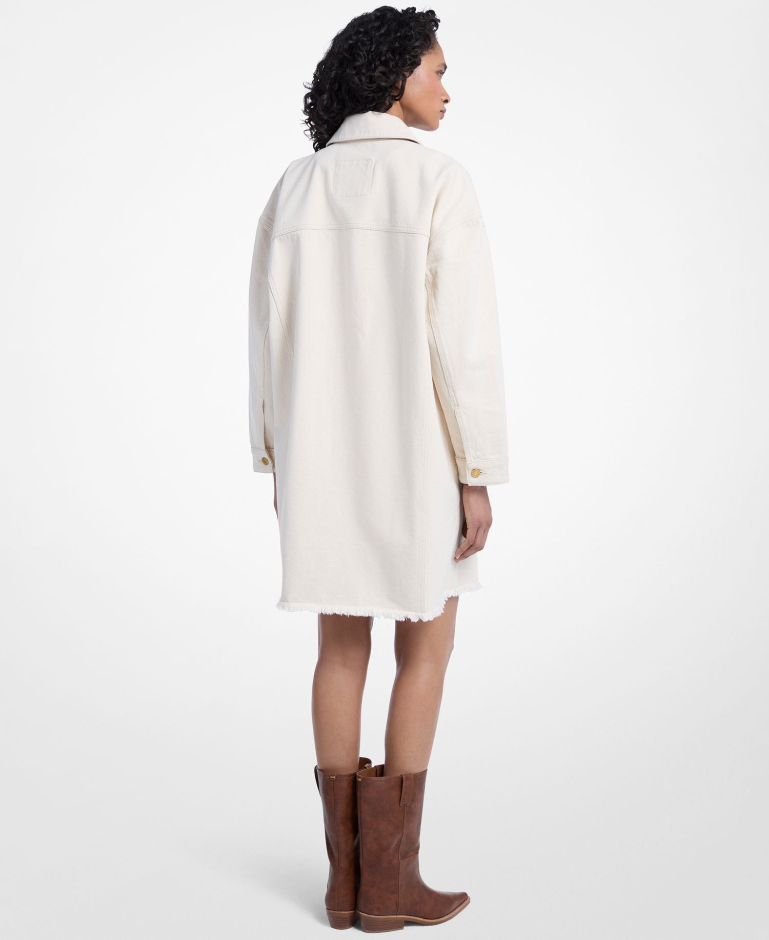 Women's Oversized Denim Coat