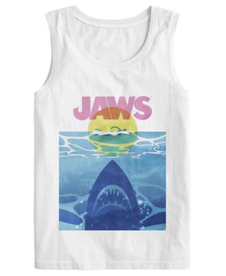 Men's Jaws Summer Sleeveless Graphic T-Shirt