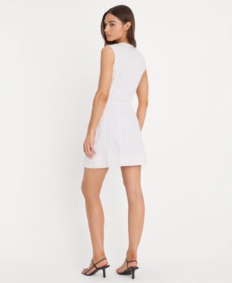 good american mini dress Good American Power Stretch Mini Dress in light blue